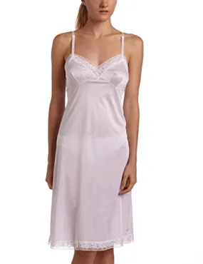 10803 46 24 White Vanity Fair Lace Trimmed Full Slip