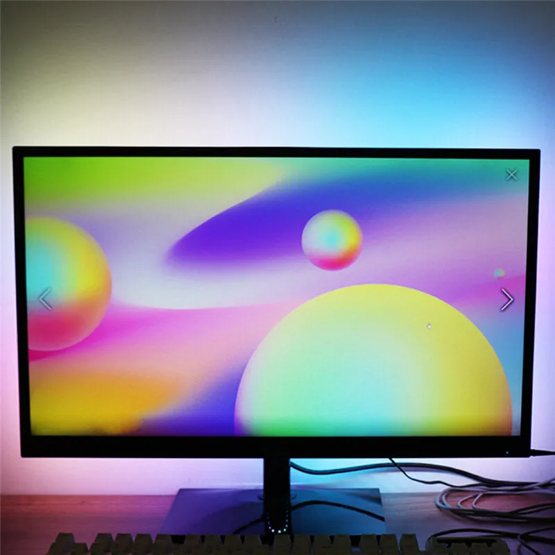 1/2/3/5M 5050 RGB LED Strip Light - 30/60 LEDs, Individually Addressable, 1m to 5m Lengths