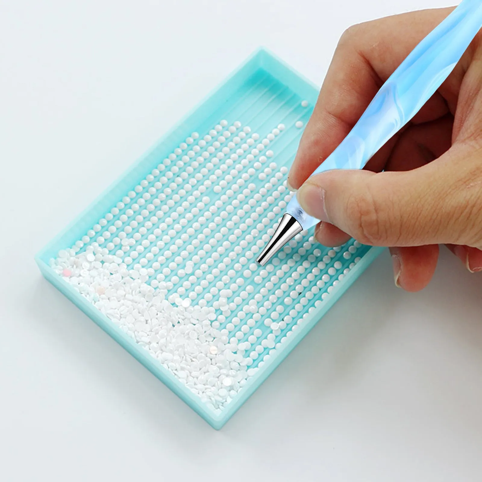 13x Metal 5D Resin Diamond Painting Pen Nibs Set DIY Craft Point Drill Pens