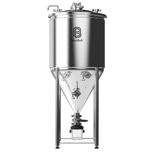 144L BrewBuilt X2 - Jacketed Stainless Steel Conical Unitank Fermenter (38gal)