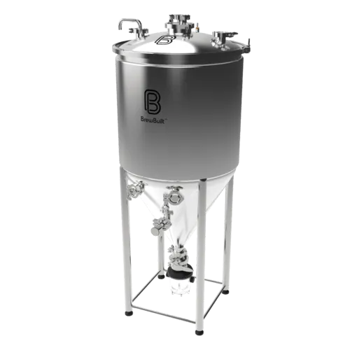 144L BrewBuilt X2 - Jacketed Stainless Steel Conical Unitank Fermenter (38gal)