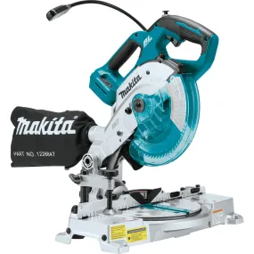 18V LXT® Lithium‑Ion Brushless Cordless 6‑1/2" Compact Dual‑Bevel Compound Miter Saw with Laser