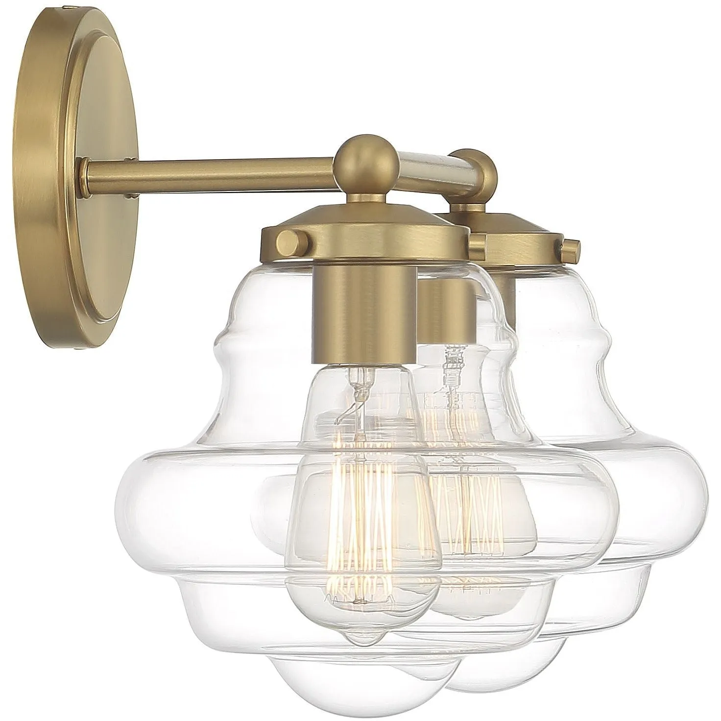 2-Light Bathroom Vanity Light