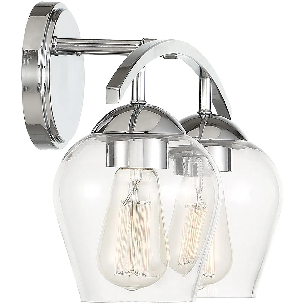 2-Light Bathroom Vanity Light