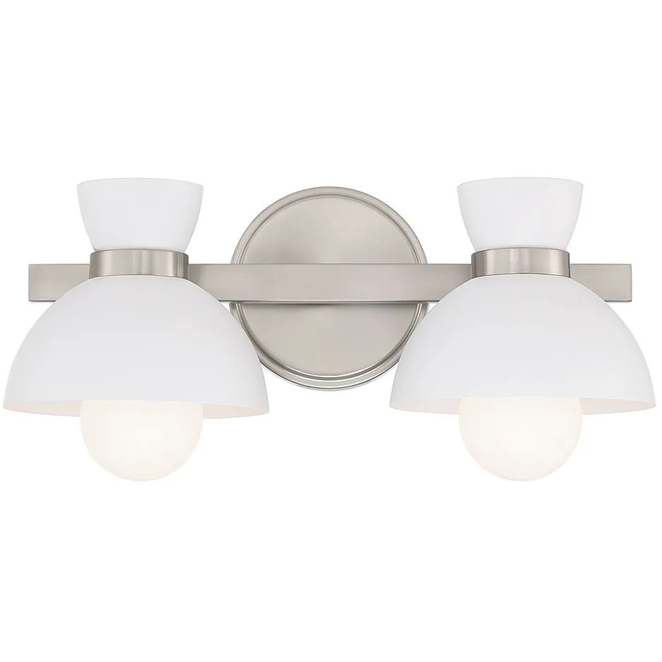 2-Light Bathroom Vanity Light