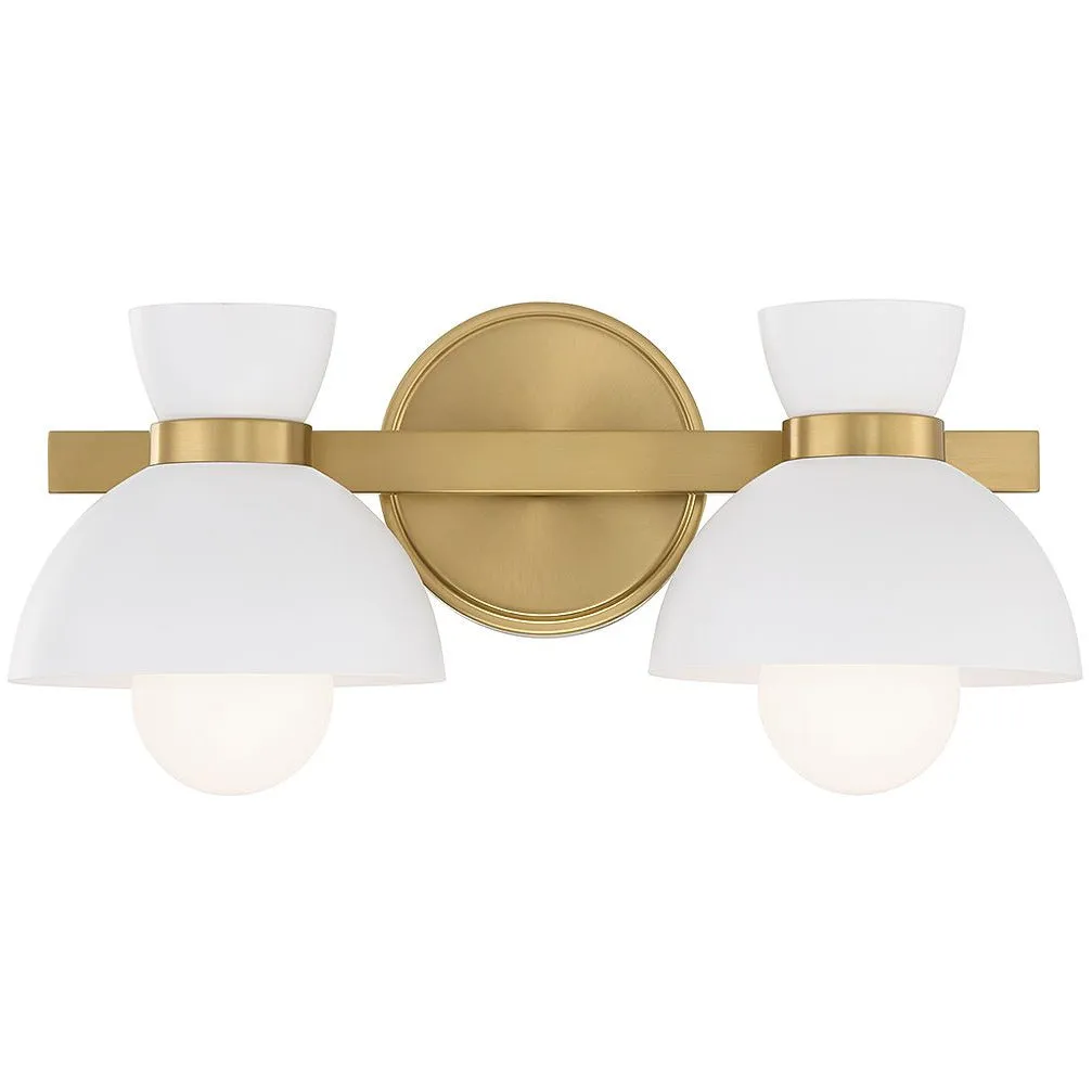 2-Light Bathroom Vanity Light