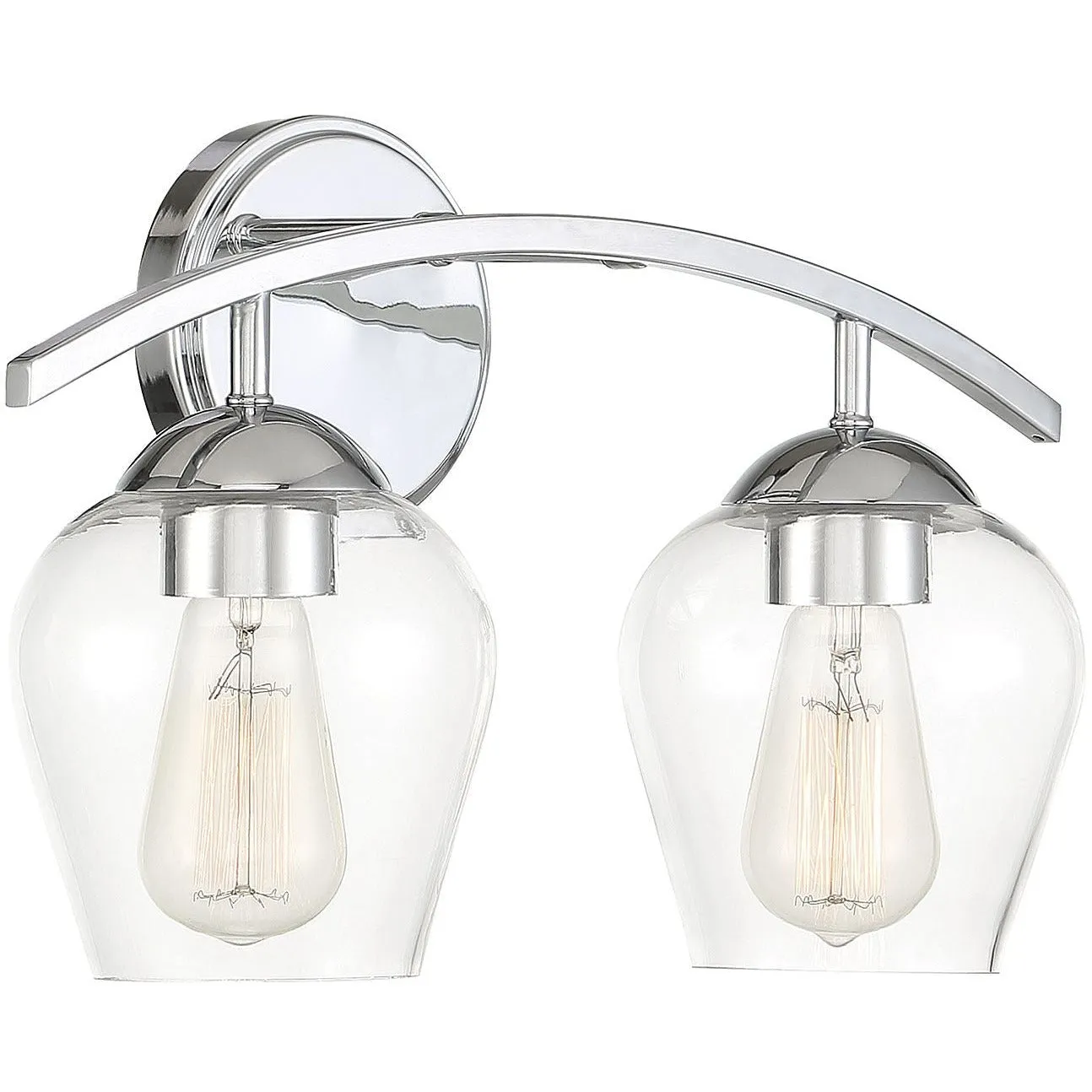 2-Light Bathroom Vanity Light
