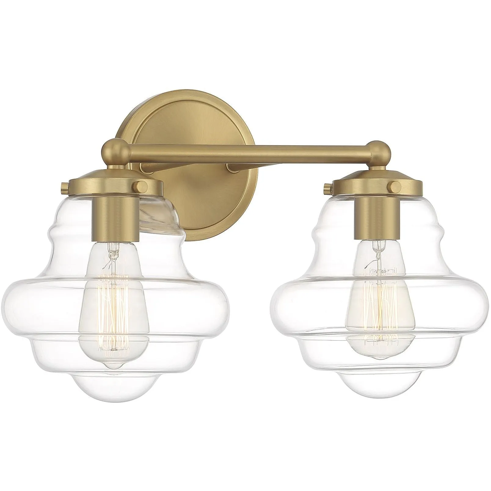 2-Light Bathroom Vanity Light