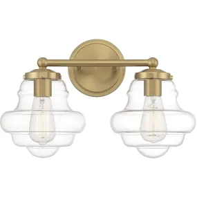 2-Light Bathroom Vanity Light