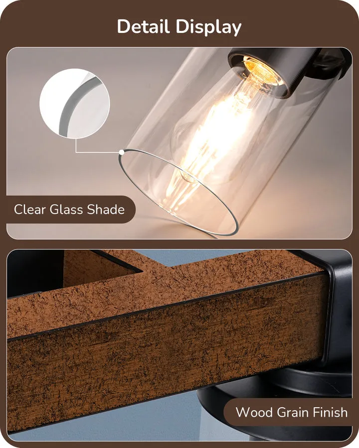 2-Light Farmhouse Vanity Lights for Bathroom-HHVL02F
