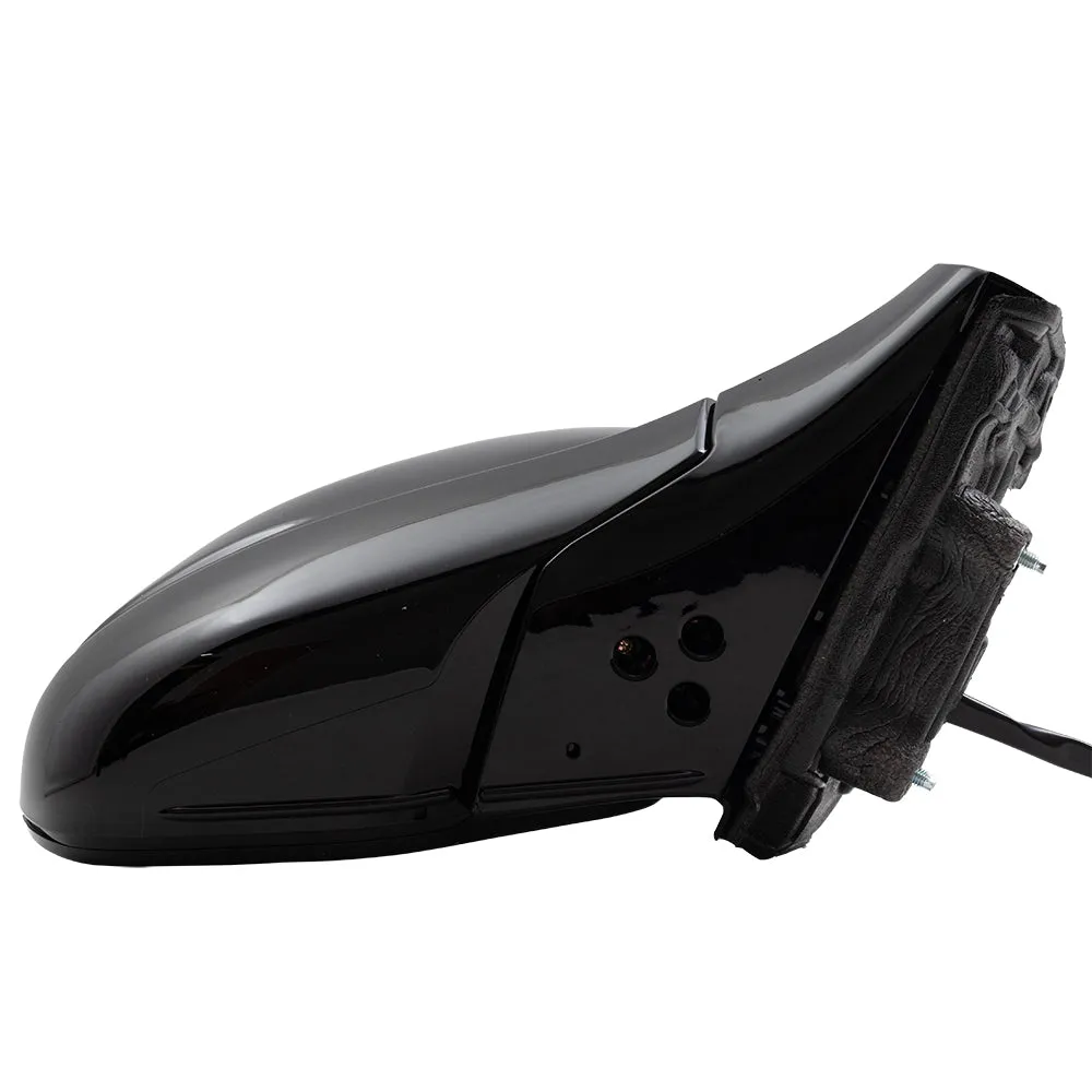 2017-2020 Honda Ridgeline Black Edition/RTL-E Power Door Mirror Assembly Paint To Match Black Manual Folding With Heat-Memory Without Signal-Auto Dimming-RH Side View Camera Set LH RH