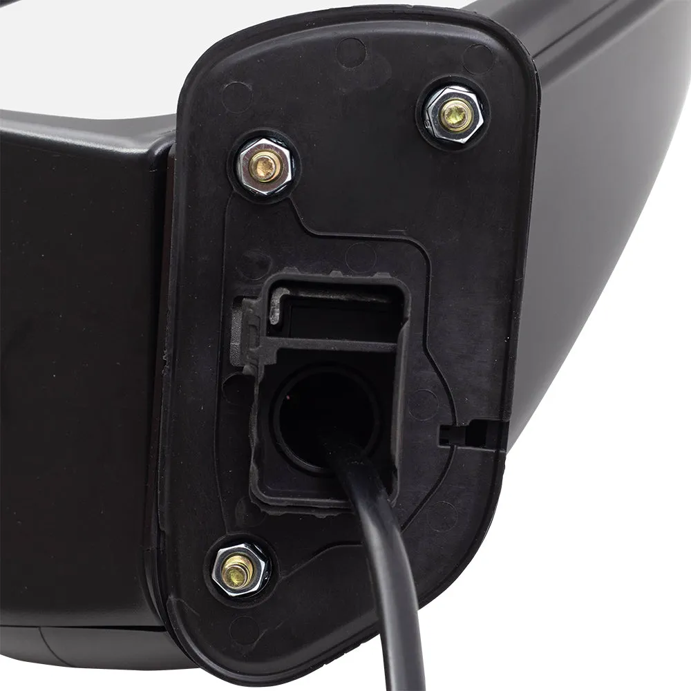 2018-2022 Honda Odyssey Power Door Mirror Assembly Textured Black Manual Folding Without Heat-Signal-Memory-Auto Dimming-RH Side View Camera Set LH RH