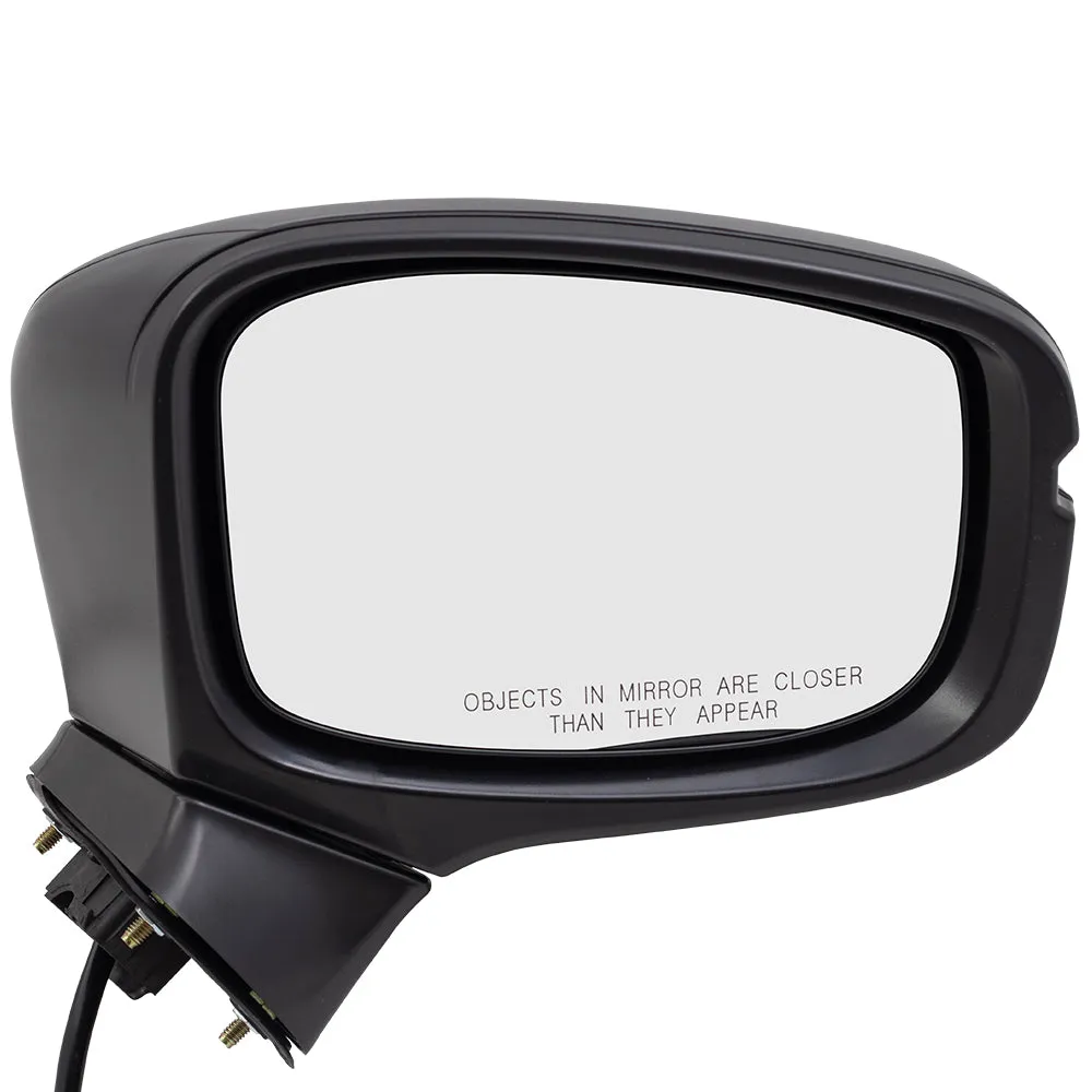 2018-2022 Honda Odyssey Power Door Mirror Assembly Textured Black Manual Folding Without Heat-Signal-Memory-Auto Dimming-RH Side View Camera Set LH RH