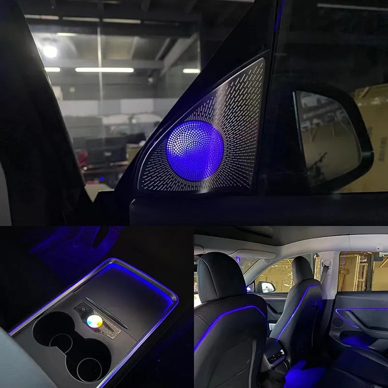 2018-2022 Tesla Model 3 & Model Y Full Ambient Lighting Kit