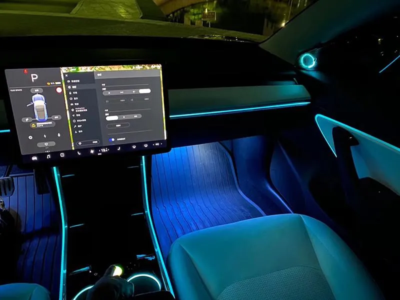 2018-2022 Tesla Model 3 & Model Y Full Ambient Lighting Kit
