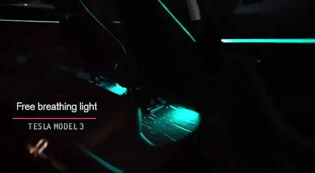 2018-2022 Tesla Model 3 & Model Y Full Ambient Lighting Kit