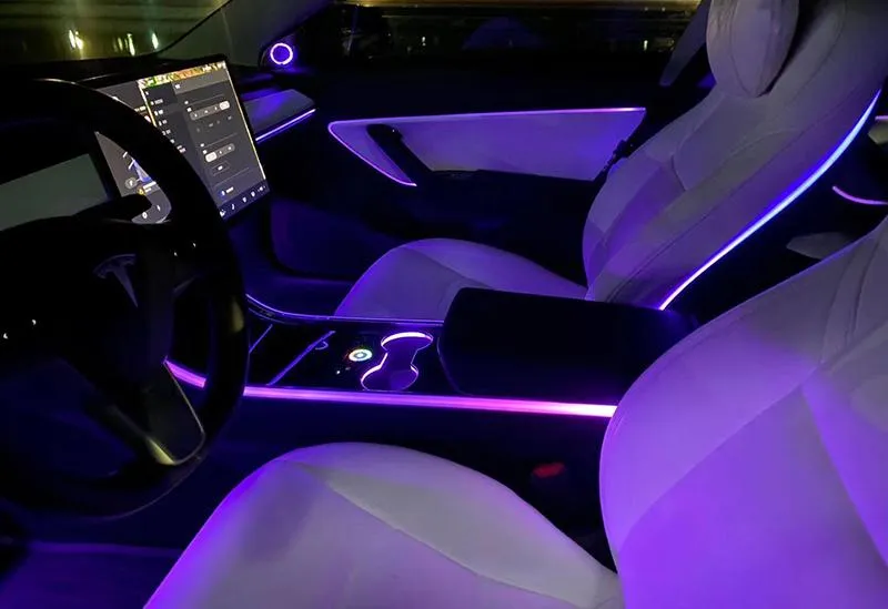 2018-2022 Tesla Model 3 & Model Y Full Ambient Lighting Kit