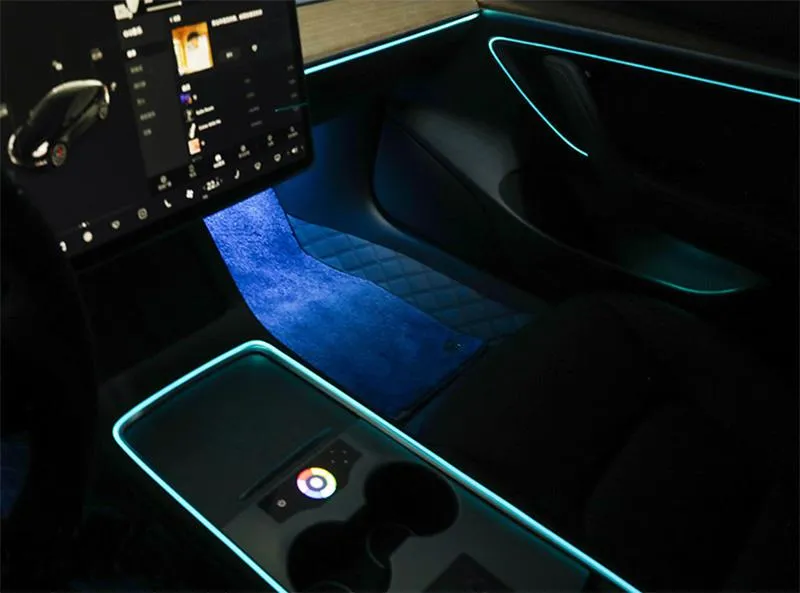 2018-2022 Tesla Model 3 & Model Y Full Ambient Lighting Kit