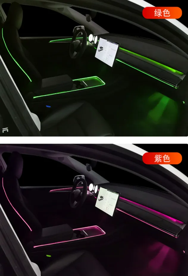 2018-2022 Tesla Model 3 & Model Y Full Ambient Lighting Kit