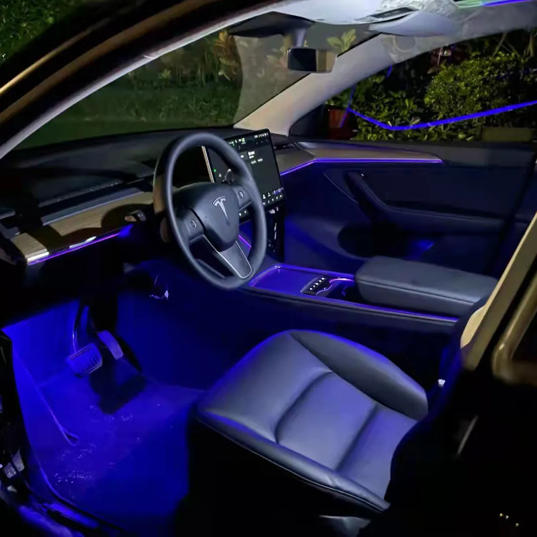 2018-2022 Tesla Model 3 & Model Y Full Ambient Lighting Kit