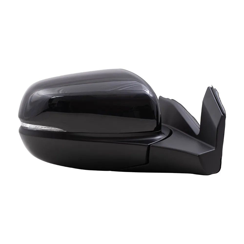 2019-2023 Honda Passport Touring/TrailSport Power Mirror Paint To Match Black Power Folding With Heat-Signal-Memory Without Auto Dimming-RH Side View Camera Set LH RH