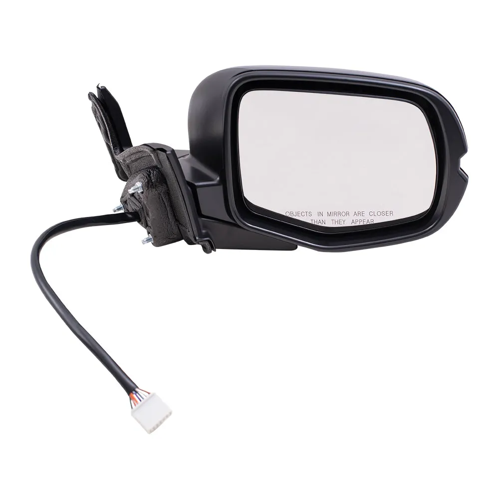 2019-2023 Honda Passport Touring/TrailSport Power Mirror Paint To Match Black Power Folding With Heat-Signal-Memory Without Auto Dimming-RH Side View Camera Set LH RH