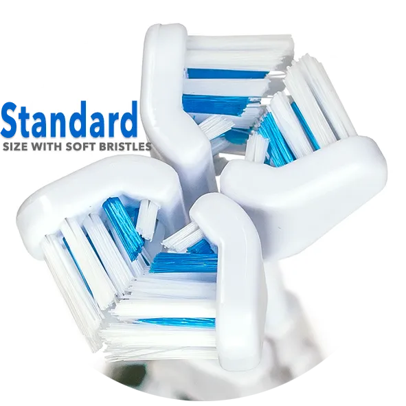 30 Second Smile Standard Soft Replacement Brush Heads