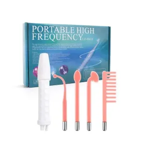 4 in 1 High Frequency Acne Spot Remover with Neon Electrotherapy