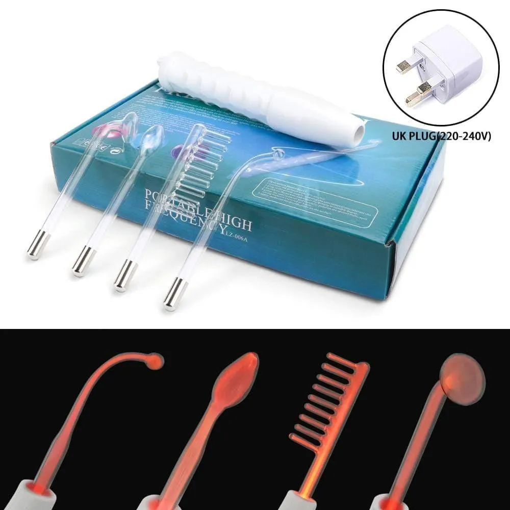 4 in 1 High Frequency Acne Spot Remover with Neon Electrotherapy
