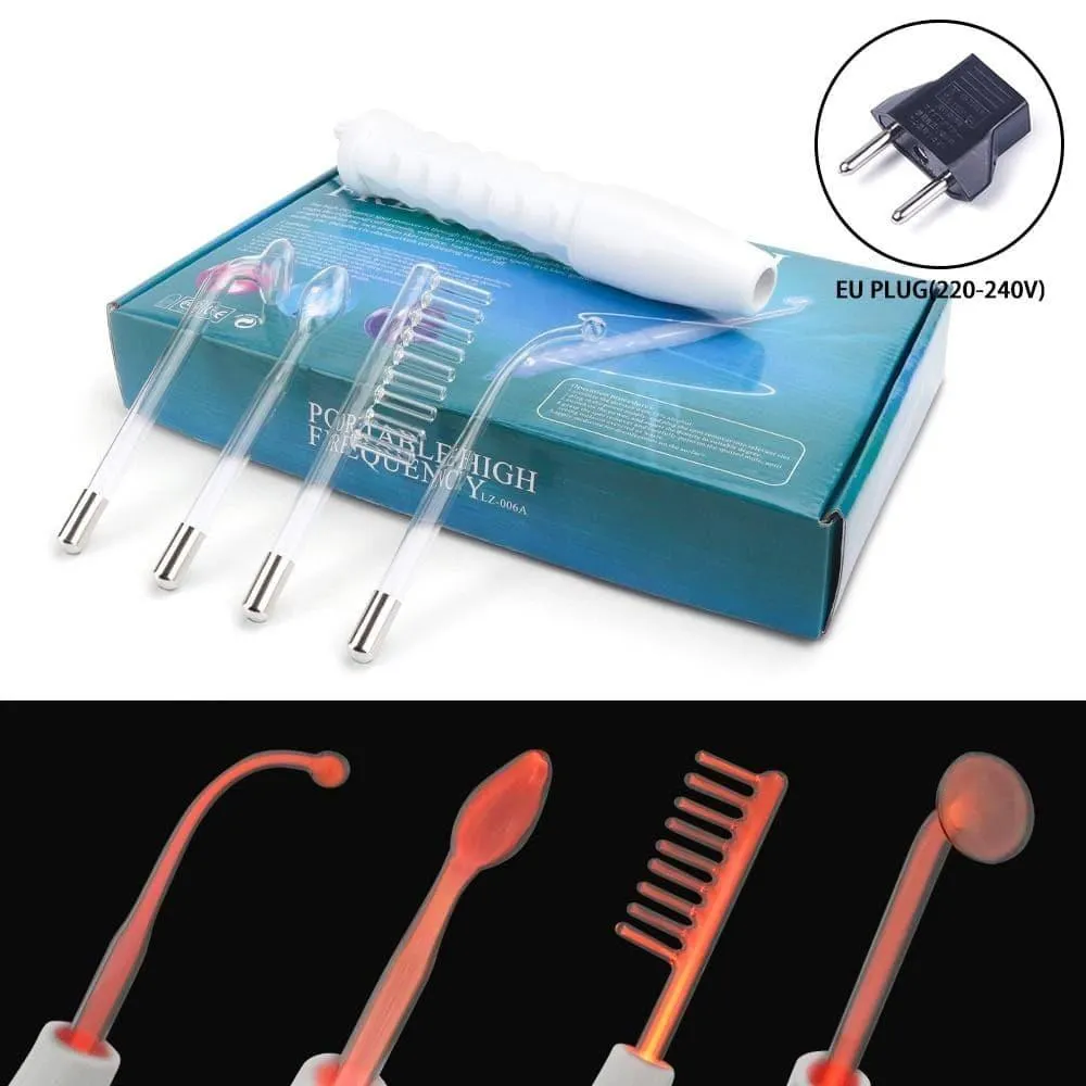 4 in 1 High Frequency Acne Spot Remover with Neon Electrotherapy