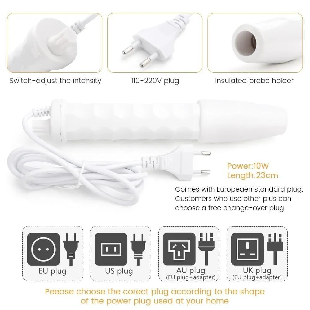 4 in 1 High Frequency Acne Spot Remover with Neon Electrotherapy