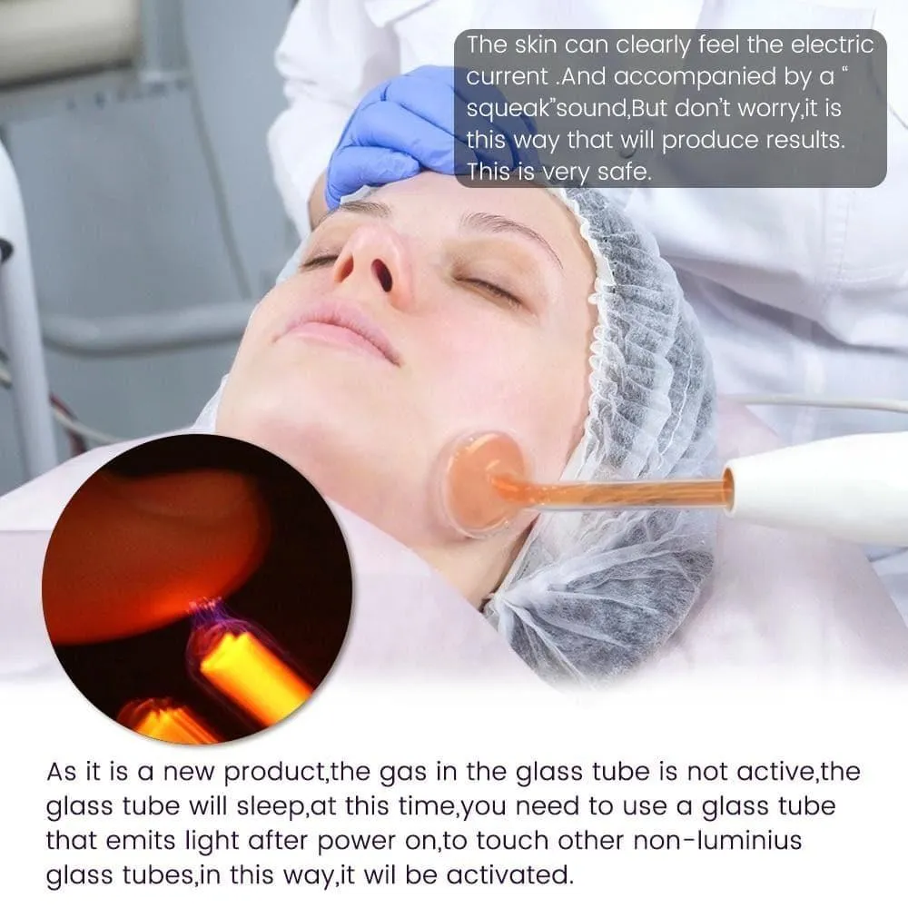4 in 1 High Frequency Acne Spot Remover with Neon Electrotherapy