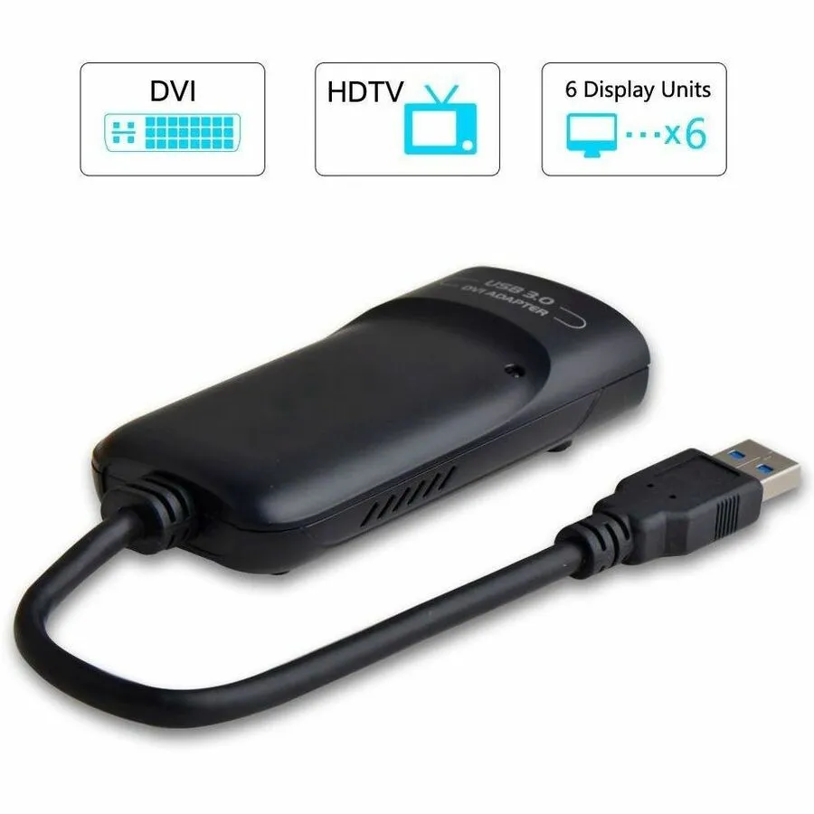 4XEM USB 3.0 to DVI Display Adapter 4XUSB3DVI