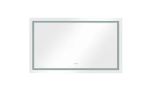 72 x 36 Inch LED Bathroom Mirror with Lights, Lighted Vanity Mirror, Anti Fog Design , Large Wall Mounted Light Up Mirror , Hanging, Rectangle