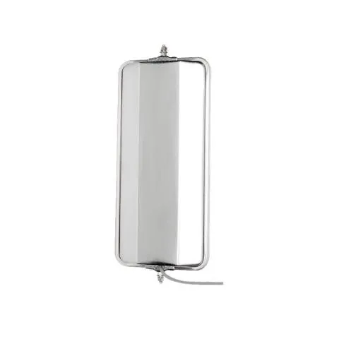 7" x 16" Angle Back Heated Mirror – Stainless Steel P/N 705335