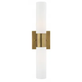 Aero 2 Lt Antique Brass ADA Bath Vanity
