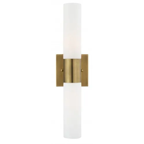 Aero 2 Lt Antique Brass ADA Bath Vanity