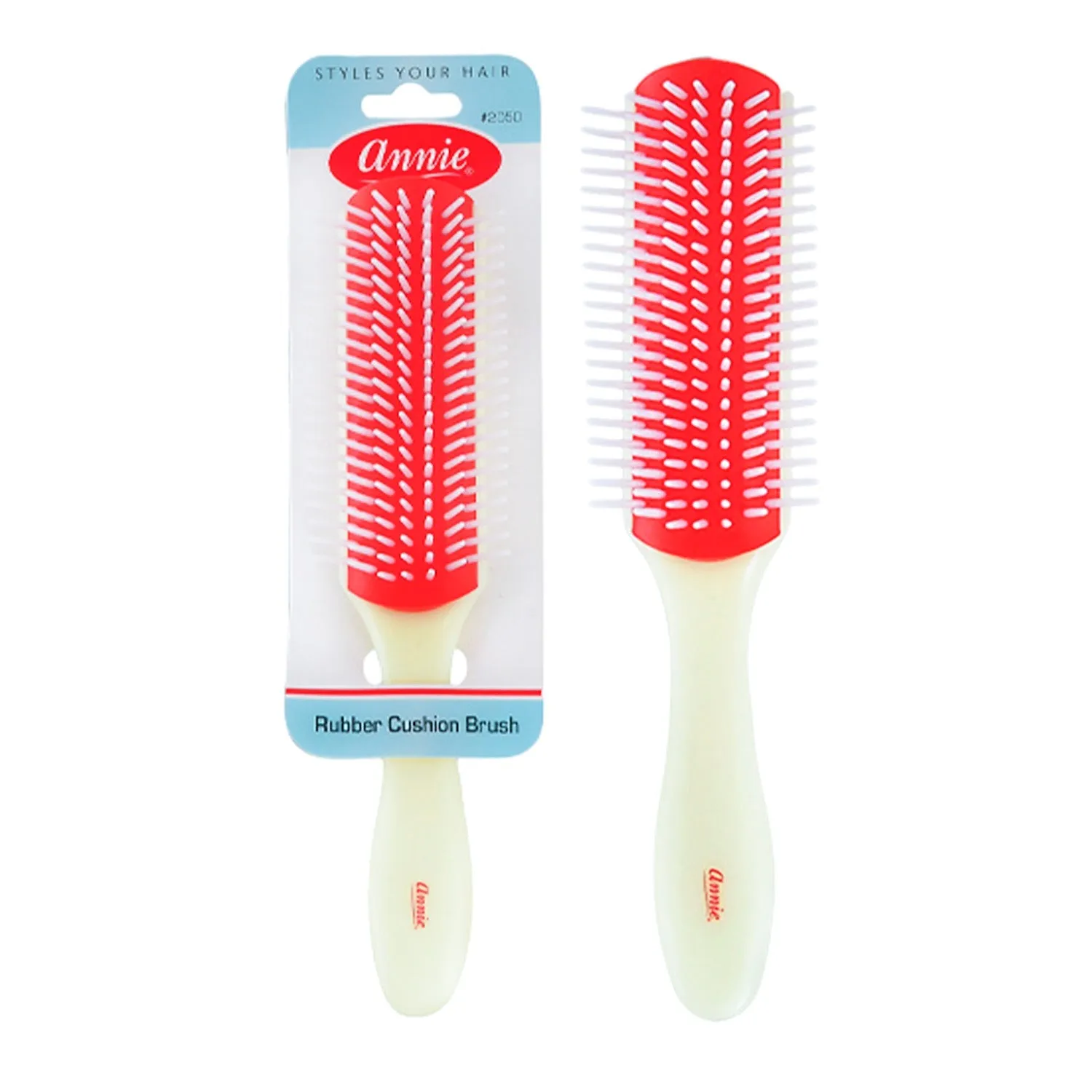 Annie Rubber Cushion Brush