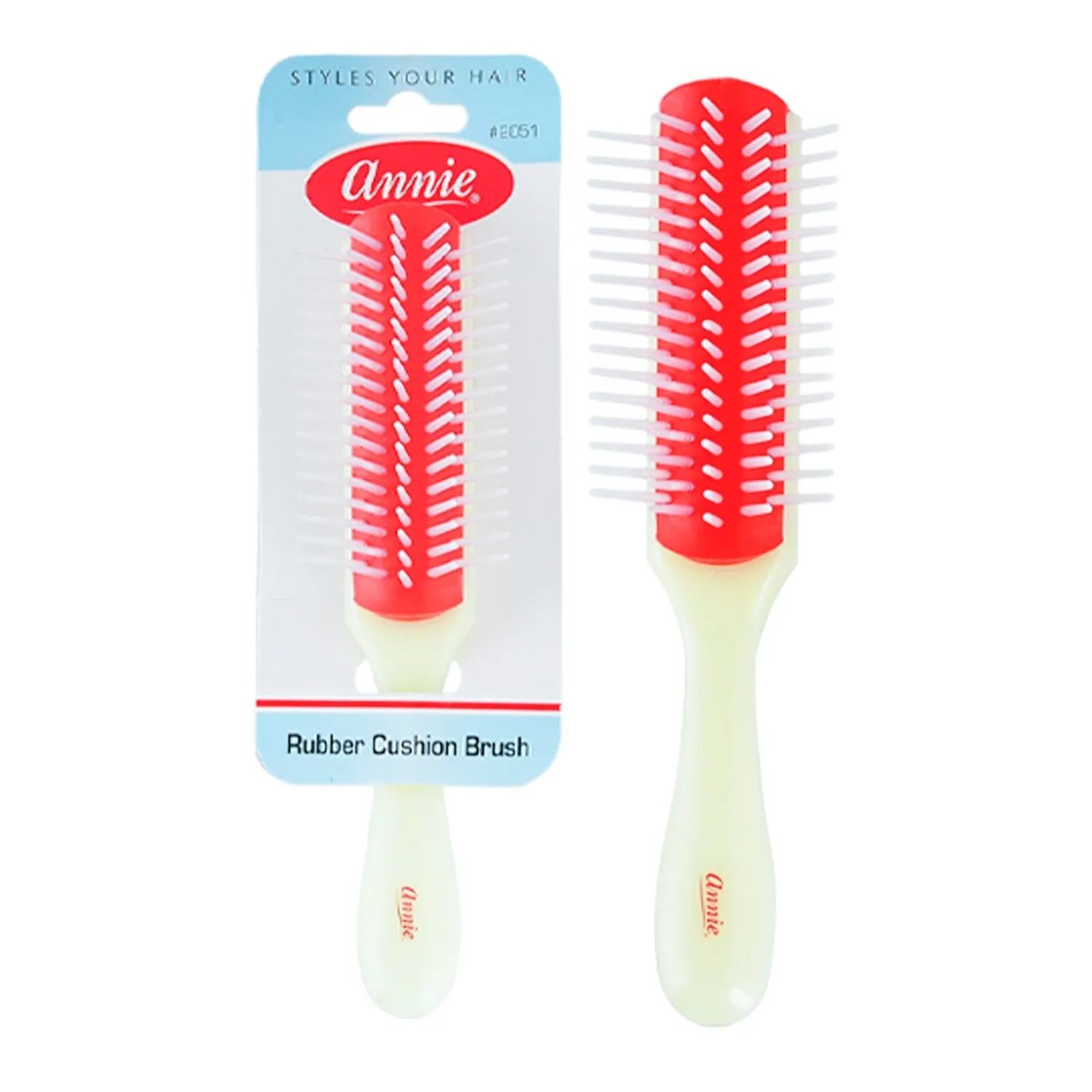 Annie Rubber Cushion Brush