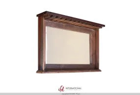 Antique Multicolor Bar Mirror