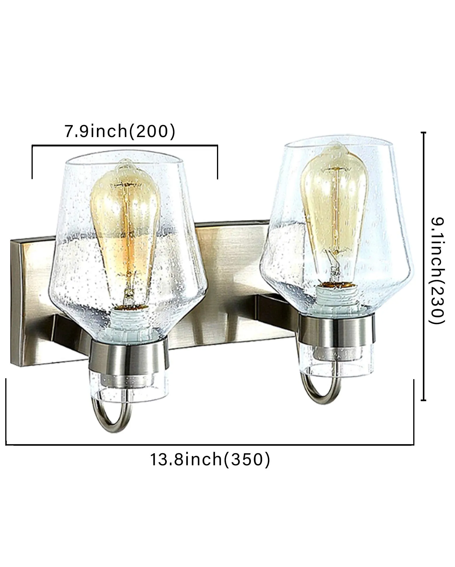 Aviano Collection - Modern Vanity Light Fixture, Bathroom Lighting Fixture, Premium Wall