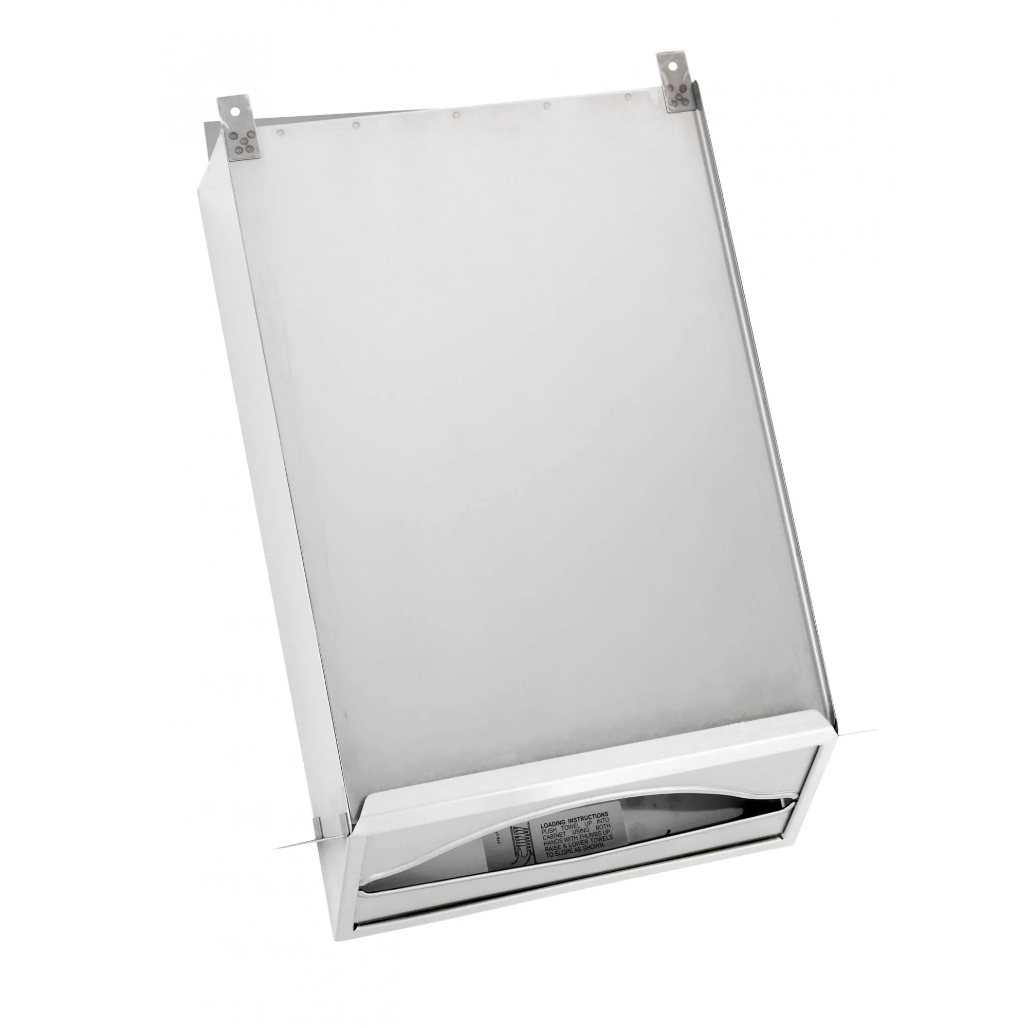 B-318 Recessed & Behind Mirror Paper Towel Dispenser