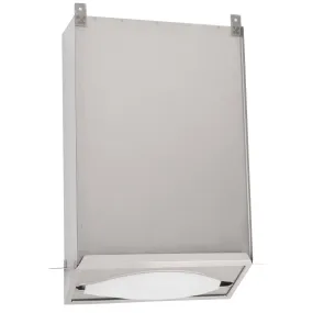 B-318 Recessed & Behind Mirror Paper Towel Dispenser