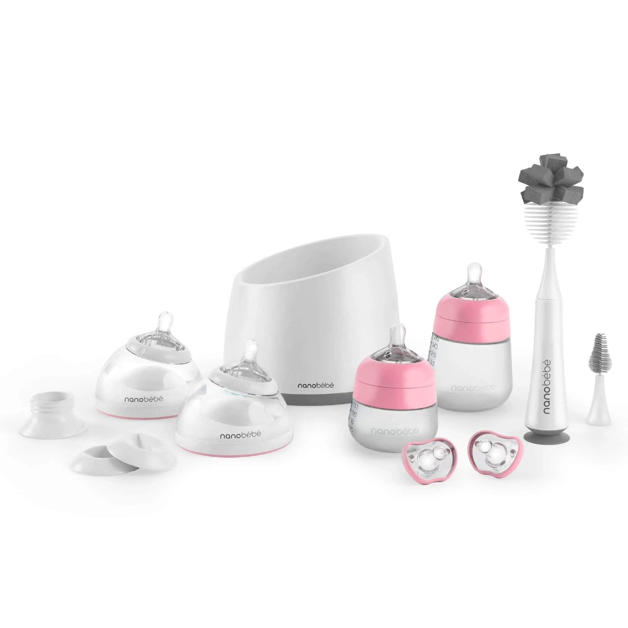 Baby Bottle Complete Feeding Set by Nanobébé US