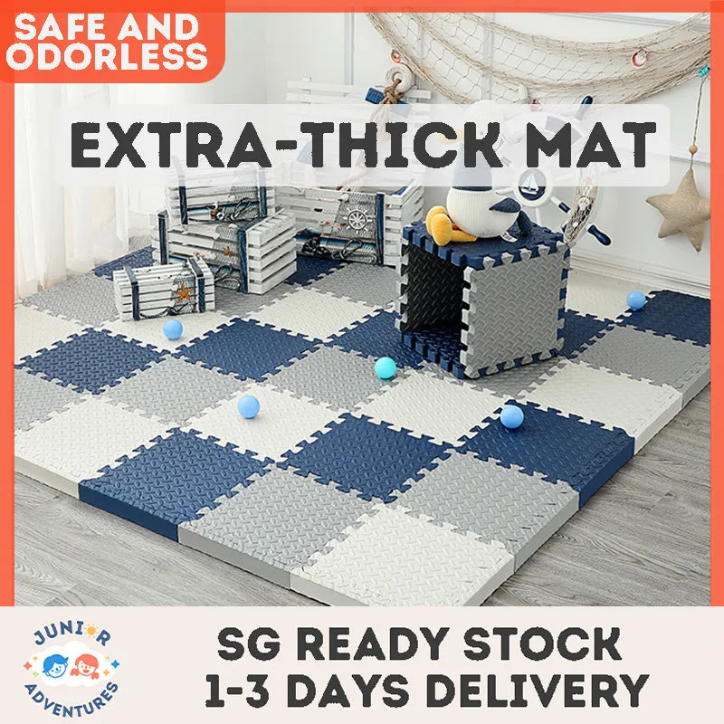 Baby Play Mat Puzzle Mat Foam 30cm*30cm*2.5cm Kids Crawling Interlocking Extra Thick Soundproof Waterproof Floor Mat