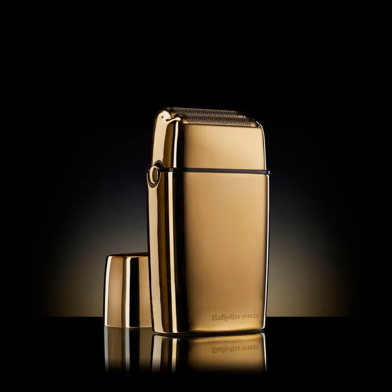 BaByliss Pro Cordless Dual Foil Shaver Gold