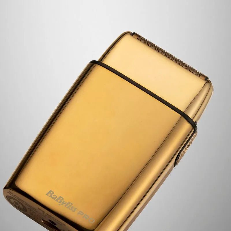 BaByliss Pro Cordless Dual Foil Shaver Gold