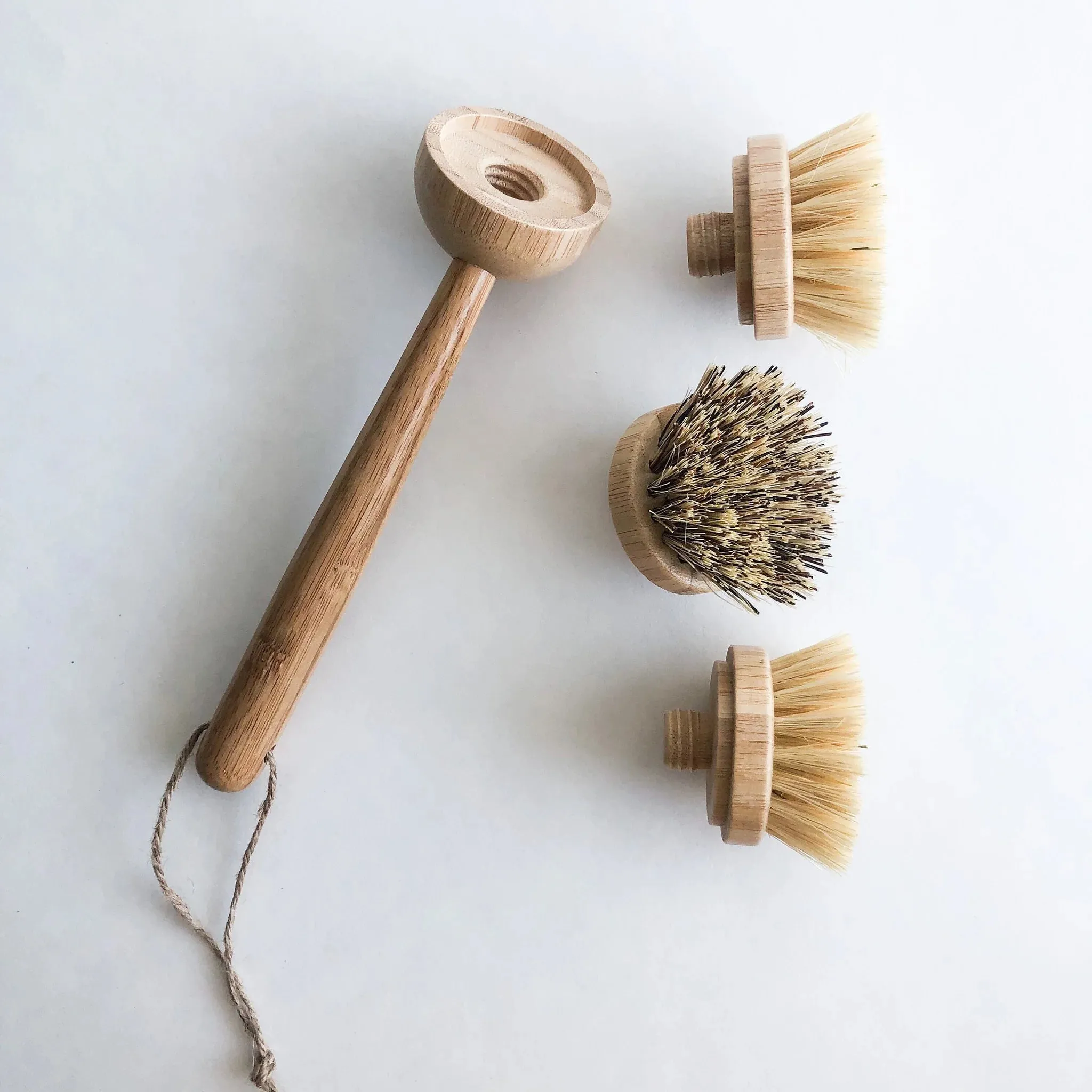 Bamboo Dish Brush - Replaceable Head