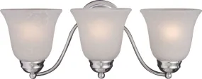 Basix 19" Polished Chrome Vanity Lighting Light with E26 Medium Incandescent