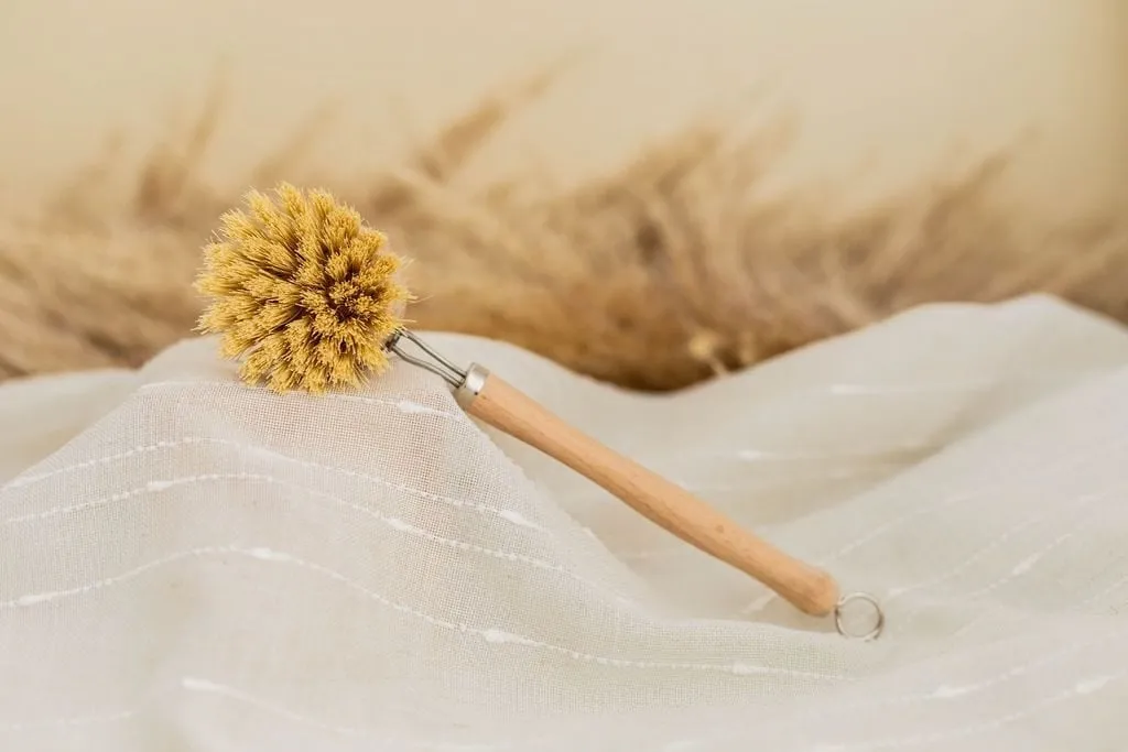 Beechwood Long Handle Dish Brush